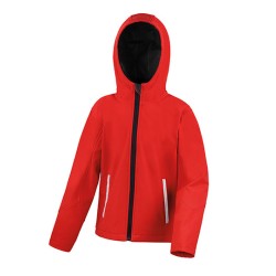 Junior TX Performance Hooded Soft Shell Jacket