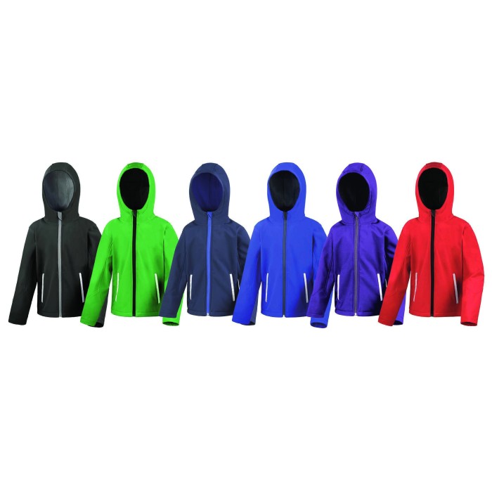 Młodzieżowa kurtka z kapturem Youth TX Performance Soft Shell