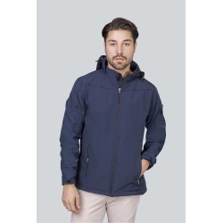 Męska Kurtka z Kapturem Soft-Shell