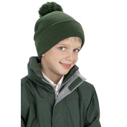 Junior Pom Pom Beanie