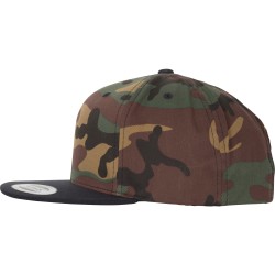 Classic Snapback 2-Tone Camo Cap