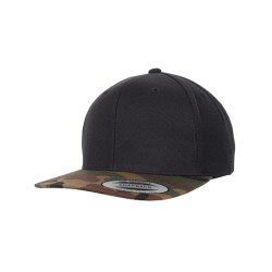 Classic Snapback 2-Tone Camo Cap