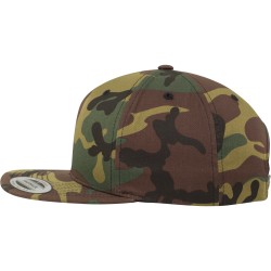 Camo Classic Snapback Cap