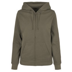 Ladies Basic Zip Hoody