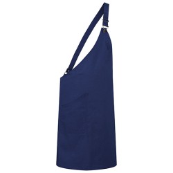 Asymmetrical Bib Apron Classic With Pocket