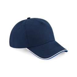 Authentic 5 Panel Cap - Piped Peak