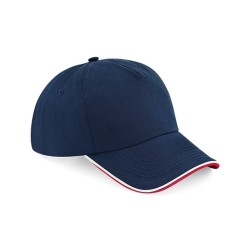 Authentic 5 Panel Cap - Piped Peak