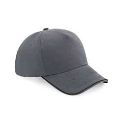 Authentic 5 Panel Cap - Piped Peak