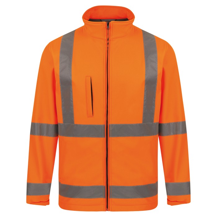Kurtka softshell o wysokiej widoczności Turku