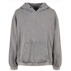 Damska Oversizowa Bluza Acid Washed