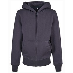 Kids´ Organic Basic Zip Hoody
