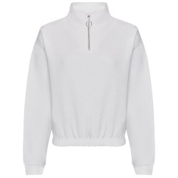 Women´s Cropped 1/4 Zip Sweat