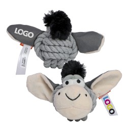 MiniFeet® Dog Toy Knotted Animal Donkey