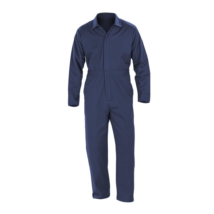Recycled Action Overall With Zip Front