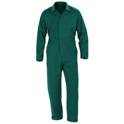 Recycled Action Overall With Zip Front