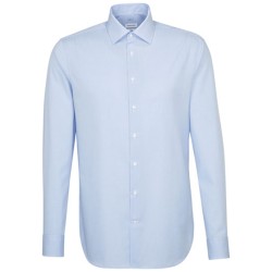 Koszula męska Slim Fit w kratę/paski z długim rękawem