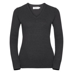 Ladies´ V-Neck Knitted...
