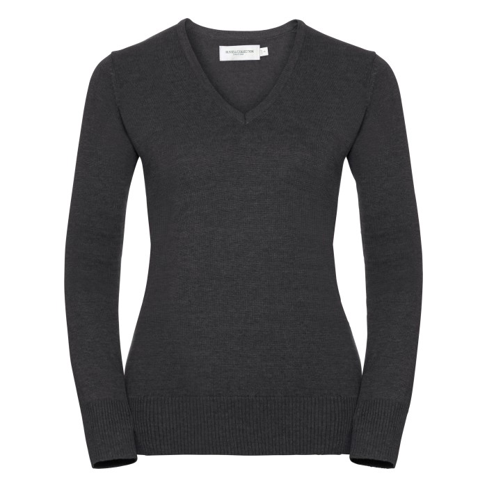 Damski pulower z dekoltem V-Neck
