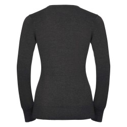 Damski pulower z dekoltem V-Neck