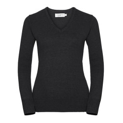 Damski pulower z dekoltem V-Neck