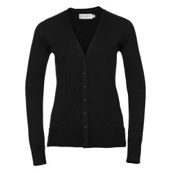 Damski sweter z dekoltem w serek