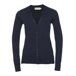 Damski sweter z dekoltem w serek