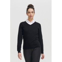 Women´s V-Neck Sweater Galaxy