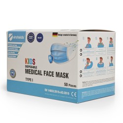 Medical Face Mask Typ I - Kids (Pack of 50)