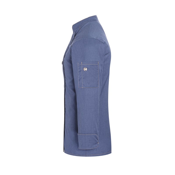 Damska Kurtka Kucharska w Stylu Jeans