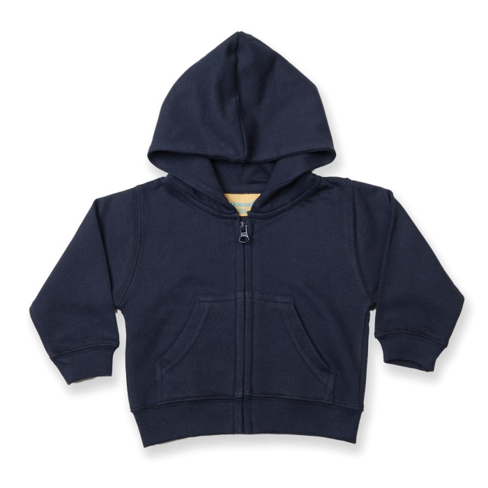 Zip Through Hooded Sweatshirt
